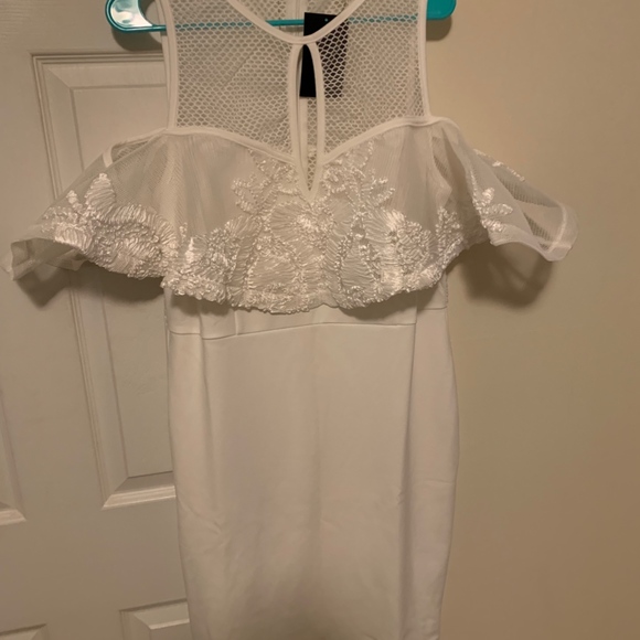 NWT Fashion Nova Telling Your Secret Midi Dress - Picture 3 of 3